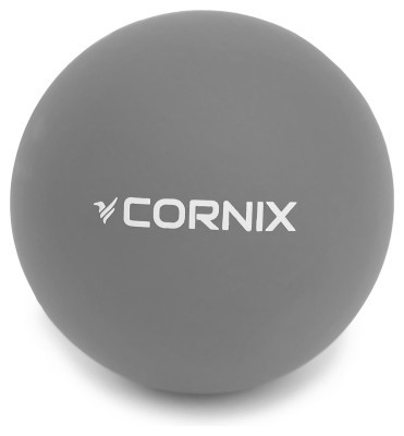 Масажний м'яч Cornix Lacrosse Ball 6.3 см XR-0120 Grey