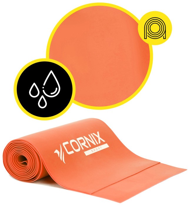 Стрічка-еспандер Cornix Flat Band 200 х 15 см для спорту та реабілітації 3 кг XR-0246