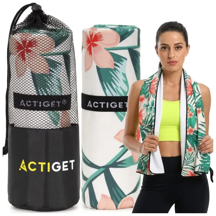 Рушник спортивний Actiget 180 x 100 см з мікрофібри ACT0197