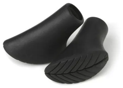 Наконечники для палок Silva Walking Poles Rubber Paws, Black, 2 шт