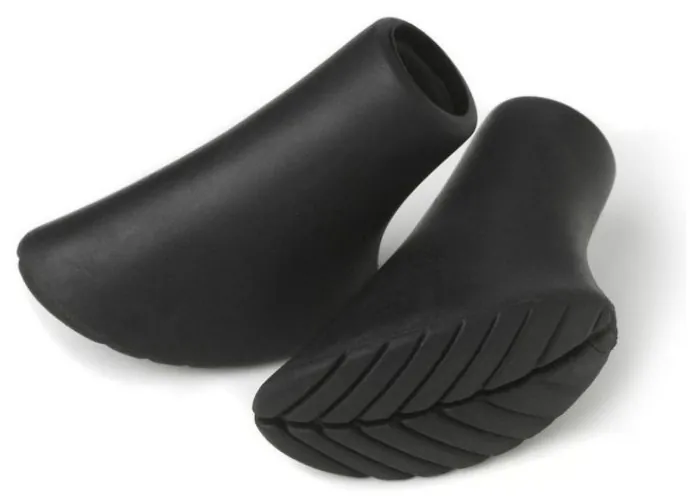 Наконечники для палок Silva Walking Poles Rubber Paws, Black, 2 шт