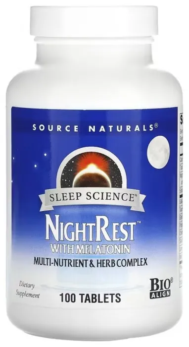 Sleep Science® NightRest™ с Melatonine - 100 tabs