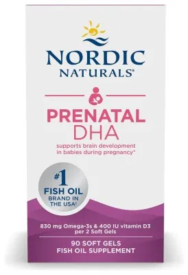 Prenatal DHA - 90 softgels Unflavored