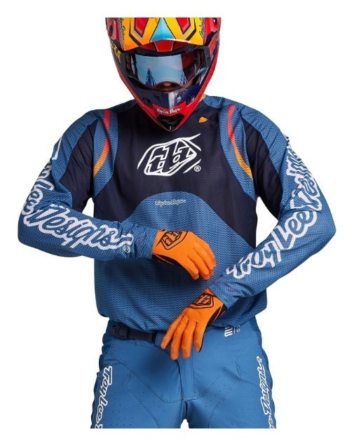 Мото джерсі TLD SE PRO AIR JERSEY PINNED [BLUE] M