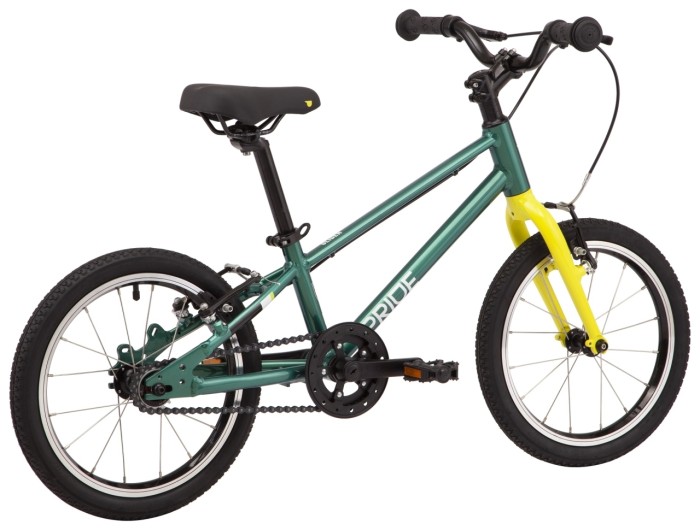 Велосипед 16" Pride GLIDER 16 2024 зелений