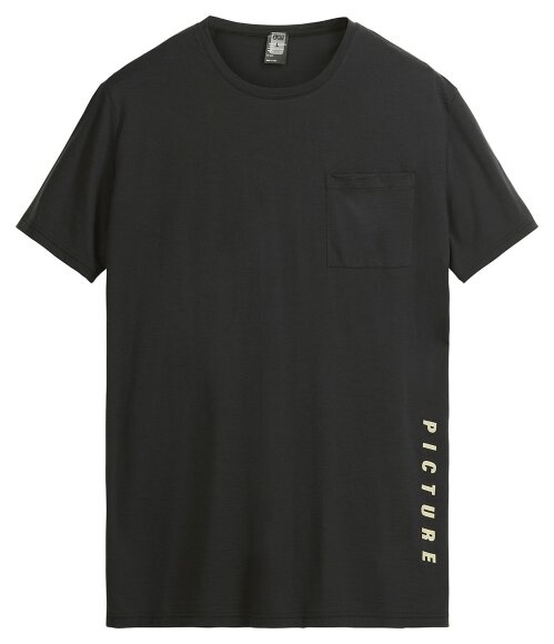 Футболка Picture Organic  Loxol Merino black, укр