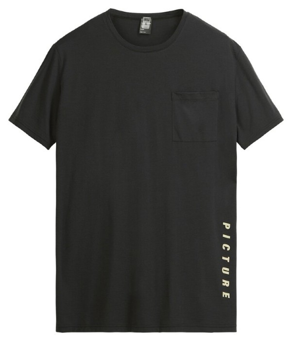 Футболка Picture Organic  Loxol Merino black, укр, укр