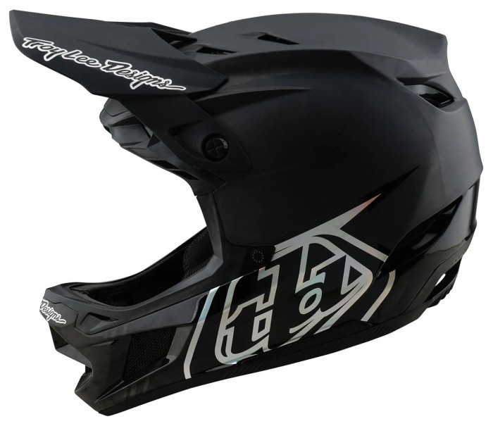 Вело шолом TLD D4 CARBON HELMET; [STEALTH BLACK] M, укр, укр