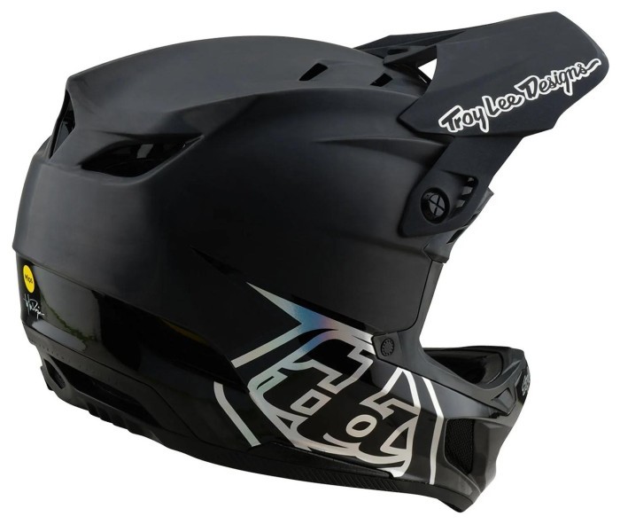 Вело шолом TLD D4 CARBON HELMET; [STEALTH BLACK] M, укр, укр