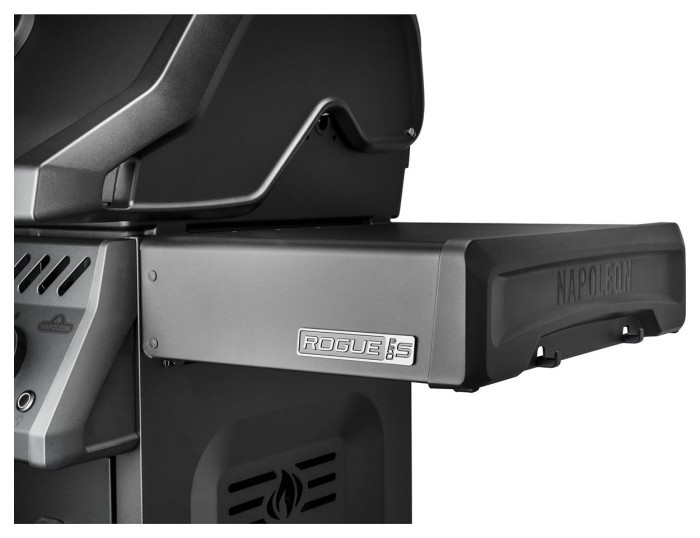 Газовый гриль Napoleon Phantom Rogue PRO-S 425 с боковой горелкой Sizzle Zone и вертелем (69912) черный RPS425RSIBPK-2-UA-PHM