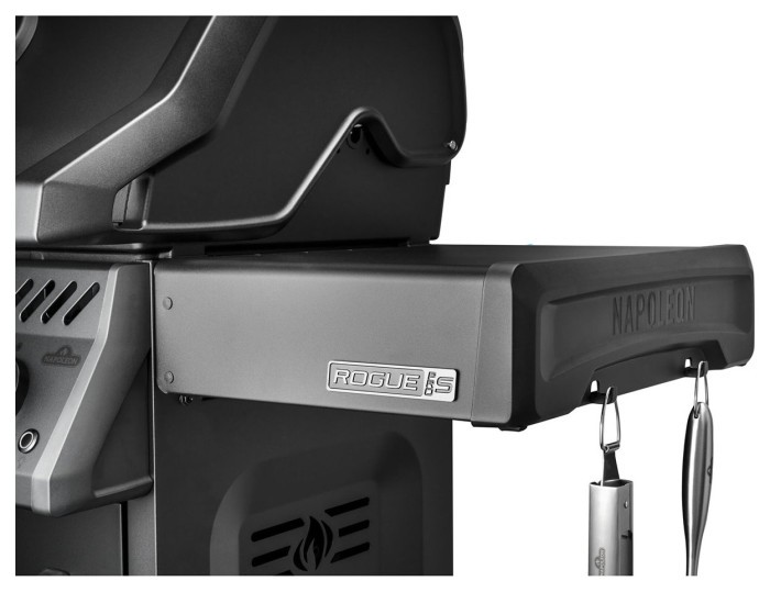 Газовый гриль Napoleon Phantom Rogue PRO-S 425 с боковой горелкой Sizzle Zone и вертелем (69912) черный RPS425RSIBPK-2-UA-PHM