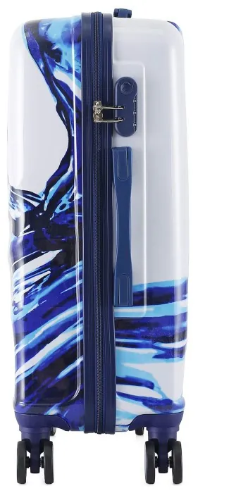 Валіза Semi Line 24" (M) White/Blue Print (T5653-2)