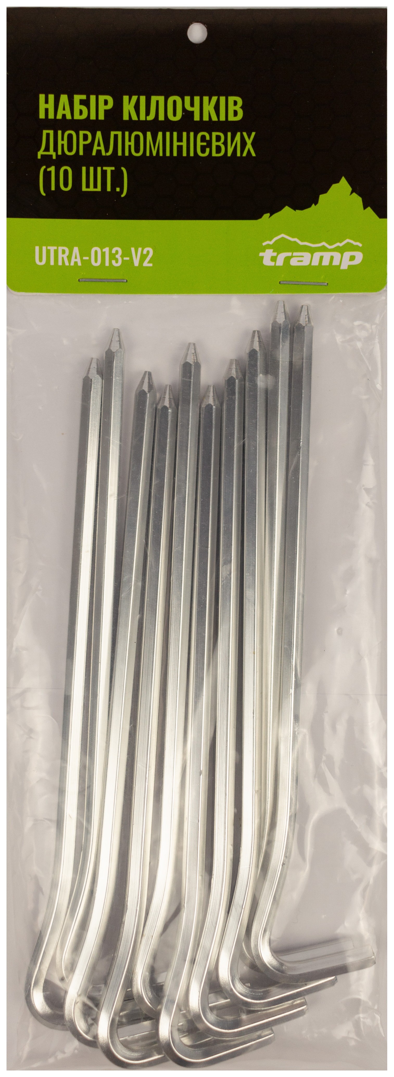 Комплект колышков Tramp дюралюминий Ø6,0мм 10 шт 18см UTRA-013 (v2) Комплект колышков Tramp дюралюминий Ø6,0мм 10 шт 18см UTRA-013 (v2)