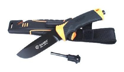 Нож Ganzo G8012 оранжевый (G8012-OR)