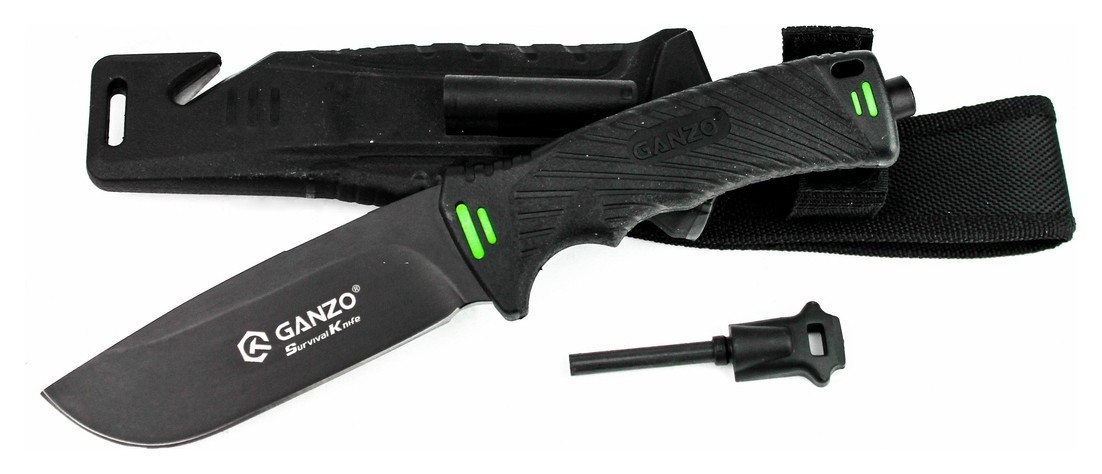 Нож Ganzo G8012 оранжевый (G8012-OR)