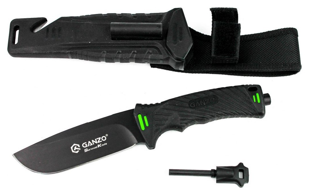 Нож Ganzo G8012 оранжевый (G8012-OR)