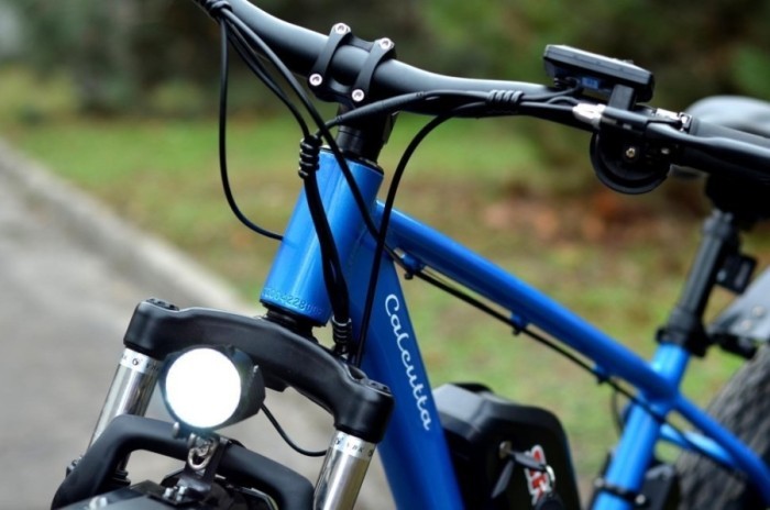 Електро фетбайк Skybike Calcutta (500W), знижений в ціні з вітрини синій, укр, укр