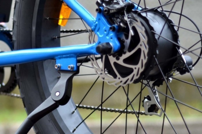 Електро фетбайк Skybike Calcutta (500W), знижений в ціні з вітрини синій, укр, укр