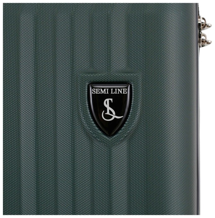 Валіза Semi Line 20" (S) Green (T5986-3)