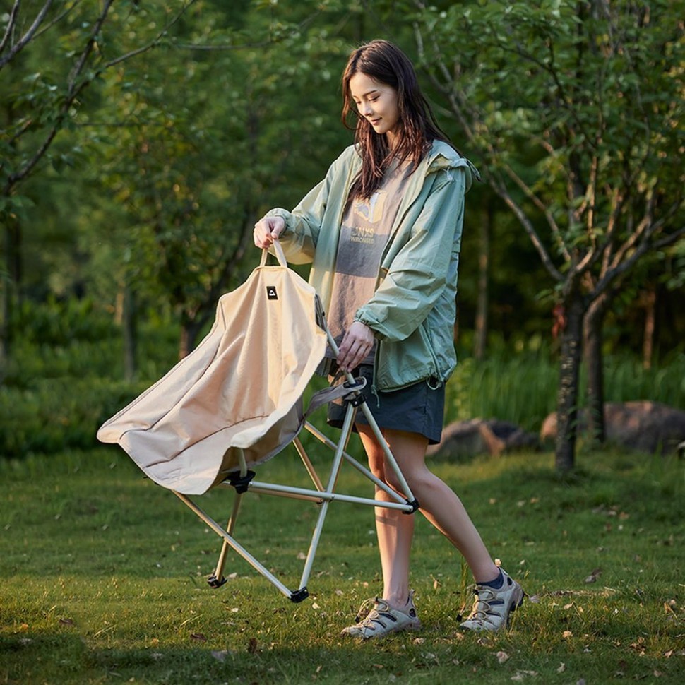 Стілець складаний Naturehike CNH23JU13002, графіт, укр, укр