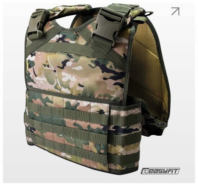 Плитоноска Pantsyr-2 (тактический военный жилет, бронежилет MOLLE) Multicam Original (Classic)