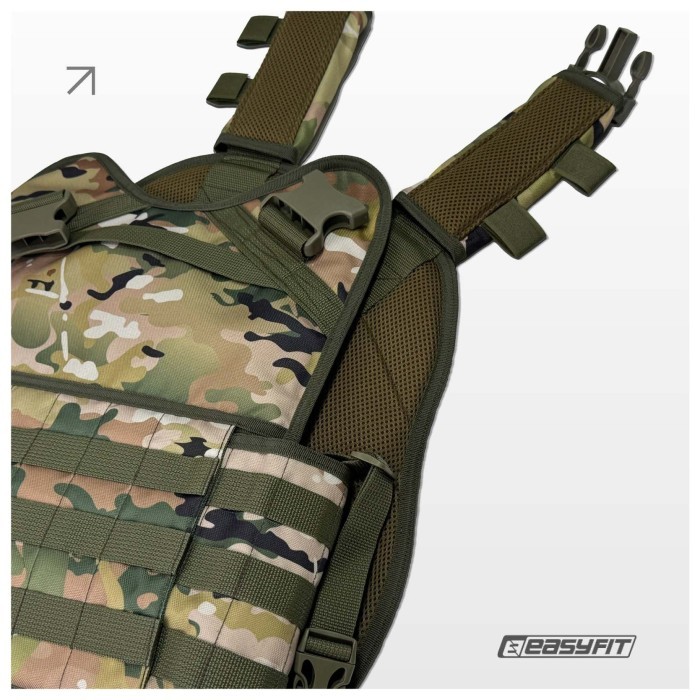 Плитоноска Pantsyr-2 (тактический военный жилет, бронежилет MOLLE) Multicam Original (Classic)