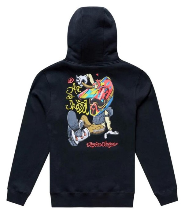 Худі TLD HERITAGE PULLOVER HOODIE; [BLACK] L