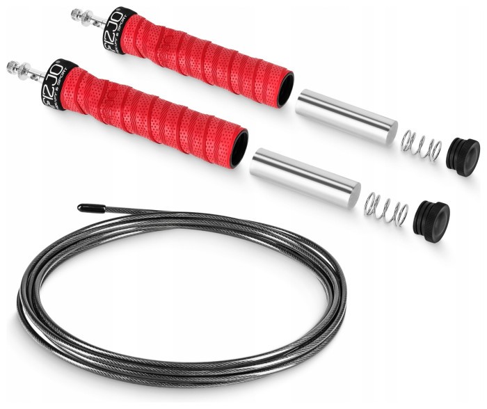 Скакалка скоростная для кроссфита 4FIZJO Speed Rope PRO+ Red (P-5907739313171)