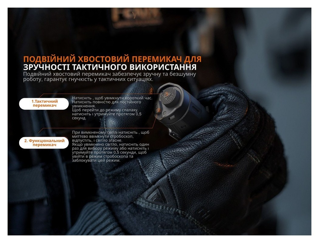 Тактический фонарь ручной Fenix TK17