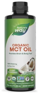 100% Organic MCT Oil - 16 oz