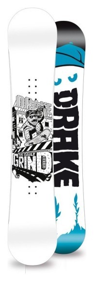 Сноуборд Drake GRIND 156 White/blue/black (76241004), укр