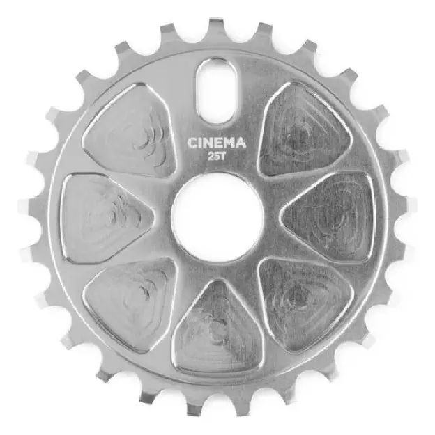 Зірка Cinema Rock сіра 25T (для BMX) (VELD_CN8000-25SIL)