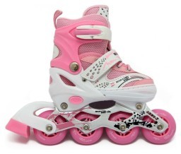 Ролики Maraton Oscar S(28-33) pink (S (28-33) Розовые)