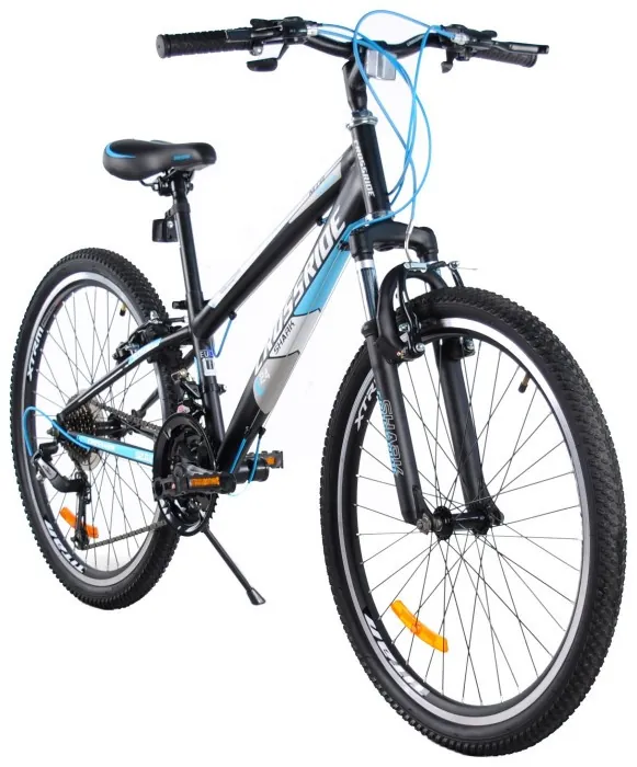 ВЕЛОСИПЕД CROSSRIDE 24 MTB ST "SHARK", Чорно-блакитний