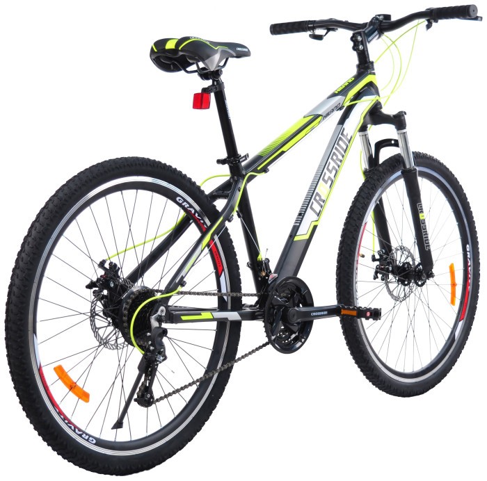 ВЕЛОСИПЕД CROSSRIDE 27,5 MTB ST "HILAND", Чорно-зелений