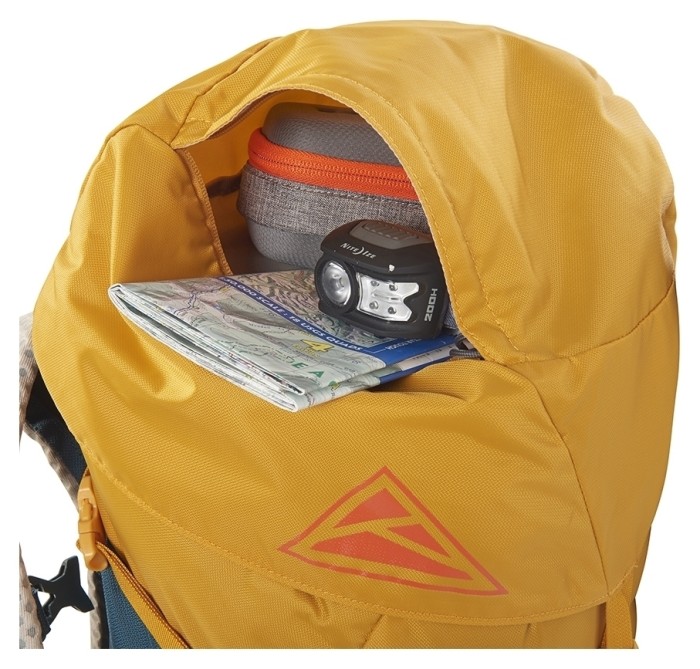 Рюкзак Kelty ZYP 38 подсолнух-отражатель пруд пруди