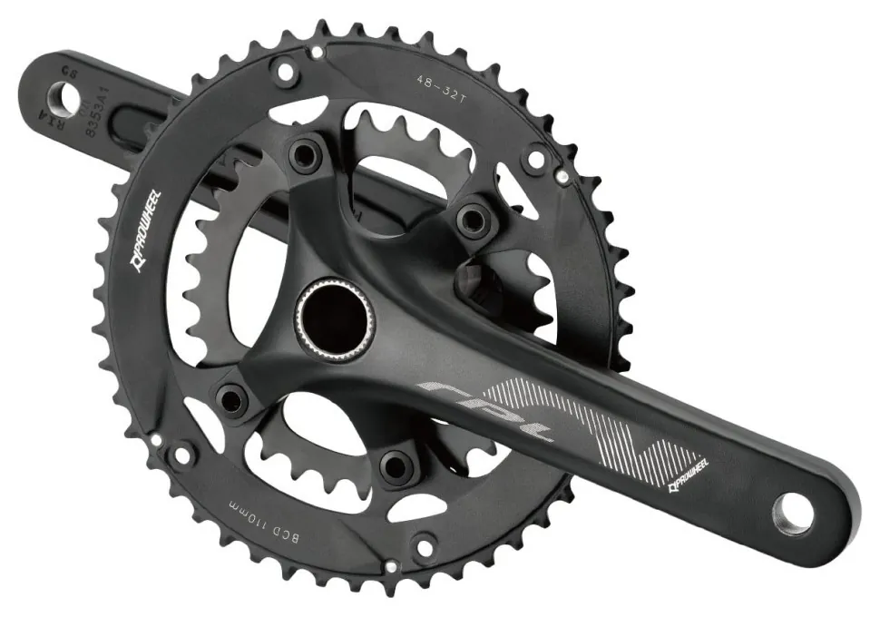 Комплект шатунів PROWHEEL RPL-521-TT, (11S/10S/9S), 175mm, 48T/32T black (CHW-60-72)