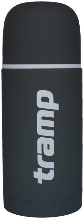 Термос TRAMP Soft Touch 0,75л, Сірий