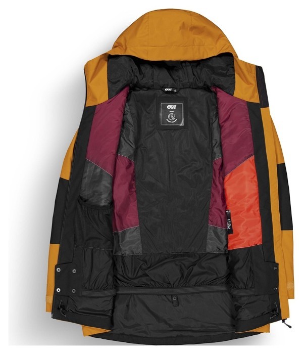 Picture Organic куртка лижна Jomoh 2025 honey black L, укр, укр