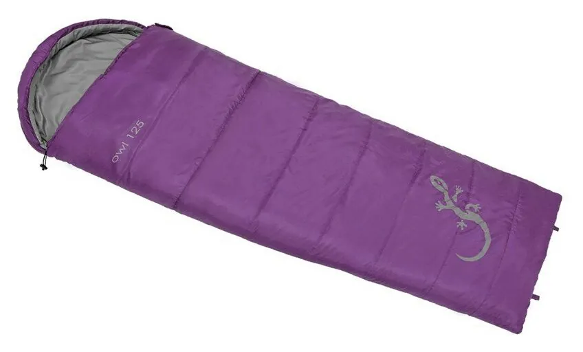 Мішок спальний Freetime OWL 125 190 cm Sunset purple (R-3660323203495) (190 (+30) x 75 см)