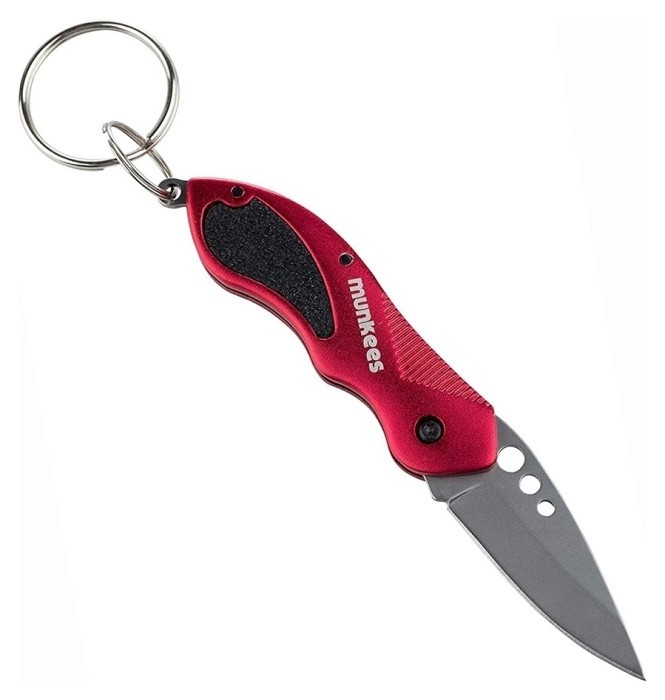 Munkees 2522 брелок-ніж Folding Knife II red, укр, укр