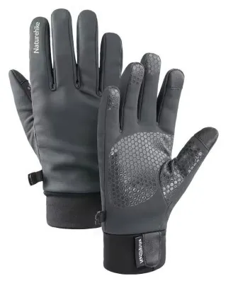 Вологозахисні рукавички Naturehike NH19S005-T, розмір L, сірі