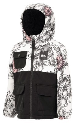 Куртка Picture Organic Snowy Jr 2021 пионы белые