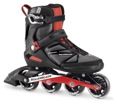 Роликовые коньки для взрослых Rollerblade SPARK 80 ST M 40.5 (8US) 260мм Black/red (07741000 741)