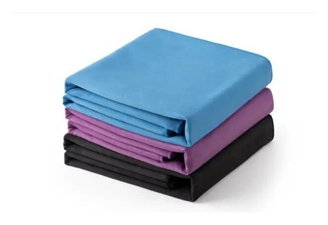 Полотенце антибактериальное быстросохнущее Fitness Naturehike NH20FS009, 100*30, черное