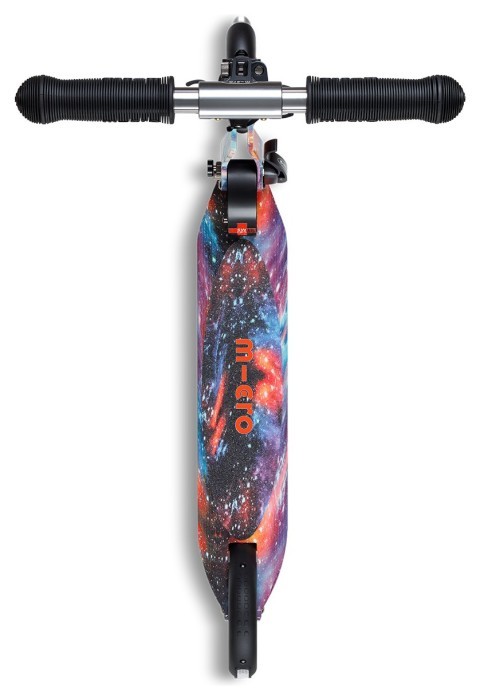 Самокат MICRO серии "Sprite Glow LED Art Collection" – КОСМОС (до 100 кг (kg), двухколесный, свет)