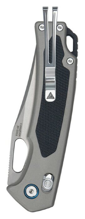 Ніж складаний SRM Retriever 9203-AK, чорно-сірий, укр, укр