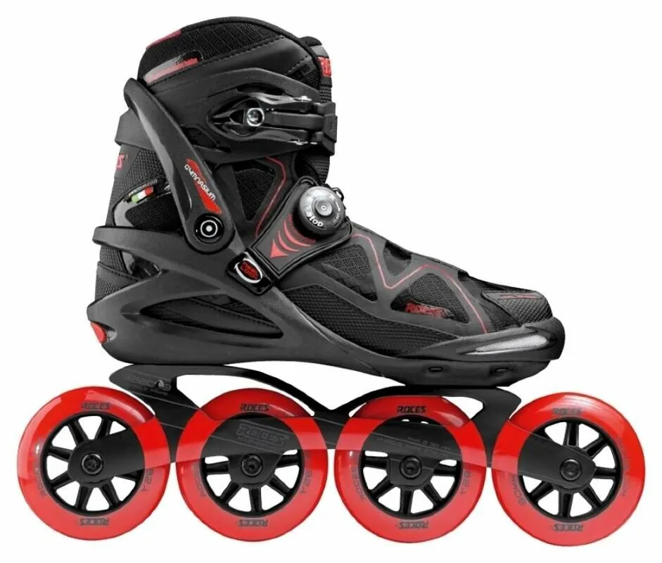 Роликові ковзани Roces GYMNASIUM 2.0 /чорно-червоний/ 41 (400836/41 (BLACK-RED))