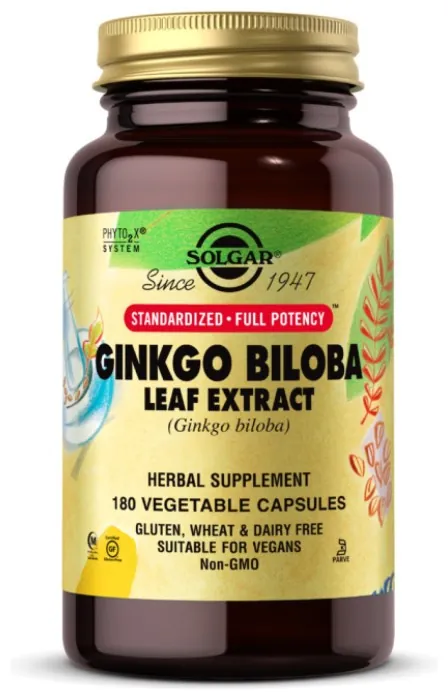 SFP Ginkgo Biloba Leaf Extract - 180 vcaps