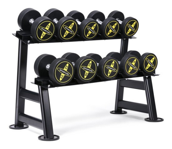 Устойчивая гантельная 2-х ярусная Generation Fitness FF71D1C (на 5 пар)